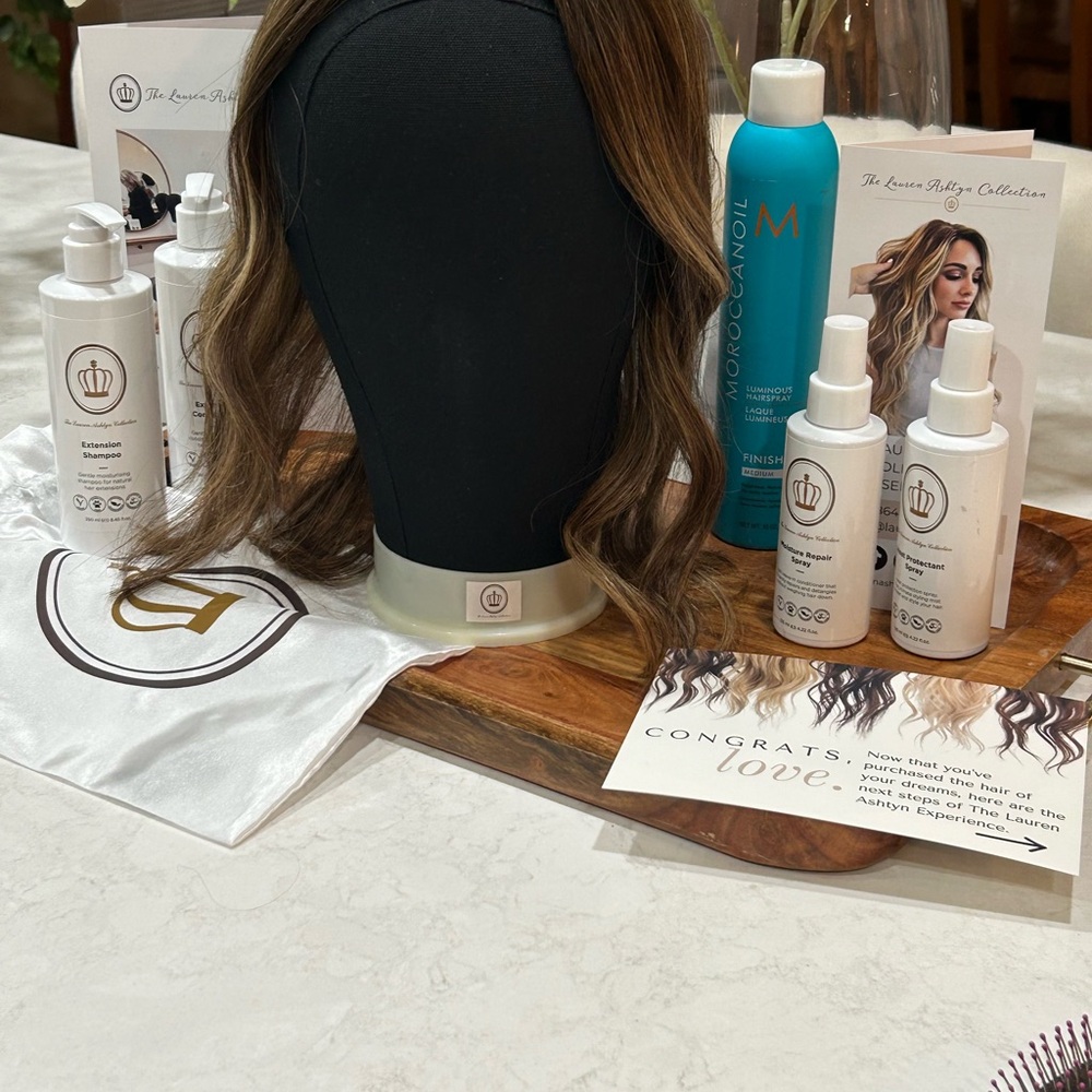 Luxurious Brown Hair Wig by - Picture 4 of 7
